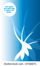Abstract Wing background