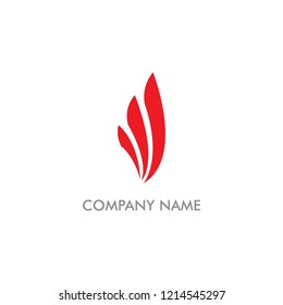 abstract wing company logo