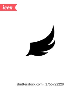 abstract wing Icon. Vector illustration EPS 10.