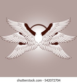 Abstract wings