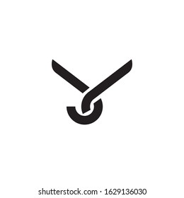 Abstract wings logo template vector icon design