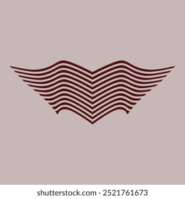 abstract wings for a possible logo