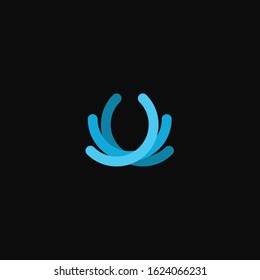 Abstract wings vector image for web and design