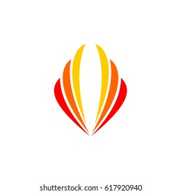 Abstract Wings Vector Logo Template Illustration Design. Vector EPS 10.
