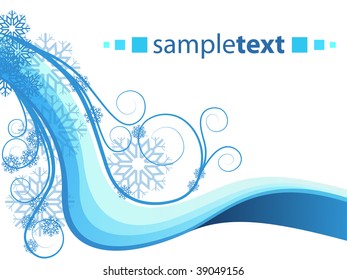 abstract winter background 01