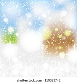 Abstract winter background
