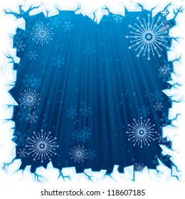 Abstract winter background