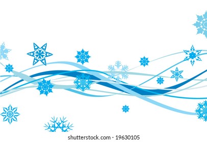 Abstract winter background