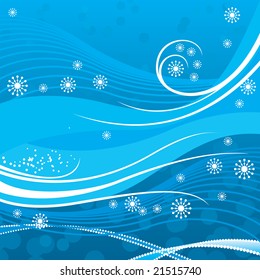 abstract winter background