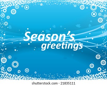 Abstract winter background