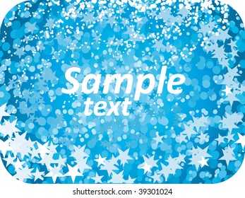 Abstract winter background