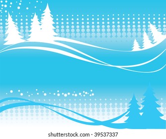Abstract winter background