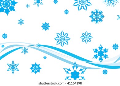 Abstract winter background