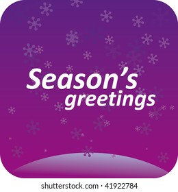 abstract winter background