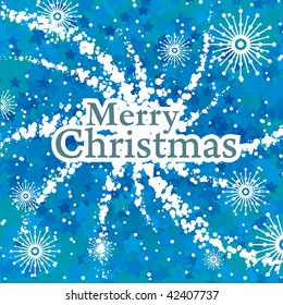   Abstract winter background