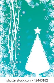 abstract winter background
