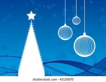 abstract winter background