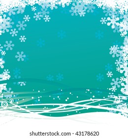 Abstract winter background