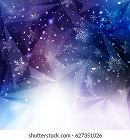 abstract winter background