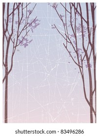 abstract Winter background