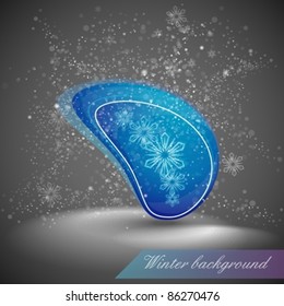 abstract winter background