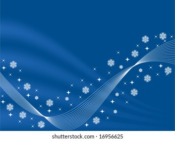 Abstract winter background with copyspace