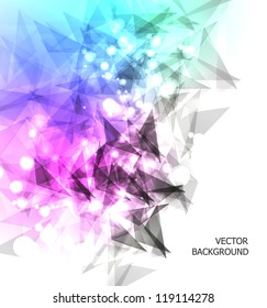 abstract winter background. Design modern template can be used for brochure, banners or website layout vector.