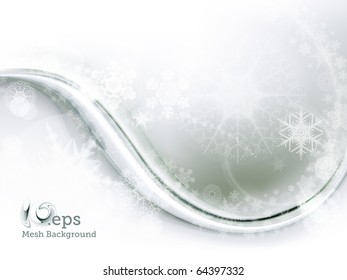 Abstract winter background, eps10