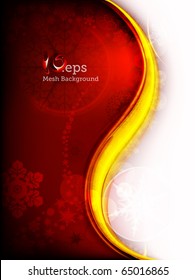 Abstract winter background, eps10