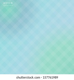 Abstract winter background. Geometric background in vector. 