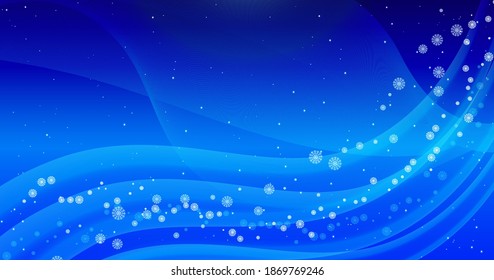 Abstract winter background with snowflakes. christmas abstract background.