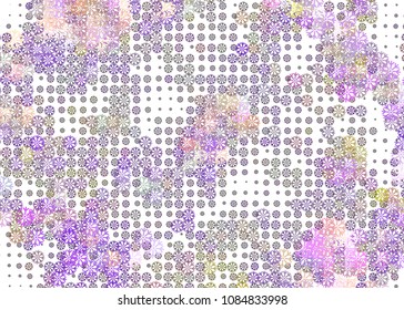 Abstract winter background with snowflakes. Design element for brochure, advertisements, flyer, greetings cards, web and other graphic designer works. Vector clip art.