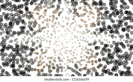 Abstract winter background with snowflakes. Design element for brochure, advertisements, flyer, greetings cards, web and other graphic designer works. Vector clip art.