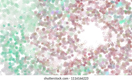 Abstract winter background with snowflakes. Design element for brochure, advertisements, flyer, greetings cards, web and other graphic designer works. Vector clip art.