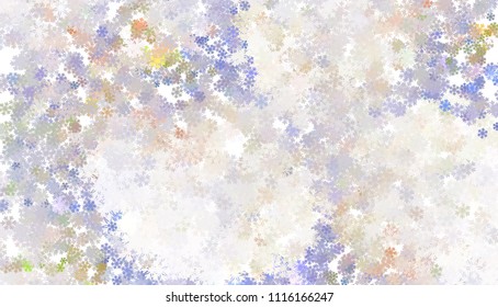 Abstract winter background with snowflakes. Design element for brochure, advertisements, flyer, greetings cards, web and other graphic designer works. Vector clip art.