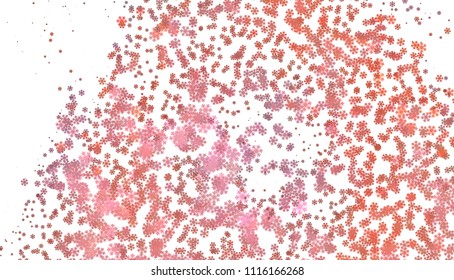 Abstract winter background with snowflakes. Design element for brochure, advertisements, flyer, greetings cards, web and other graphic designer works. Vector clip art.