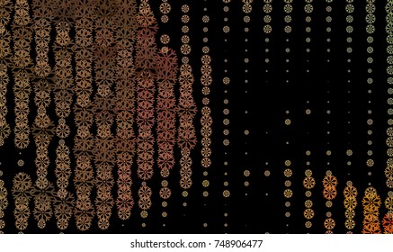 Abstract winter background with snowflakes. Design element for brochure, advertisements, flyer, greetings cards, web and other graphic designer works. Vector clip art.