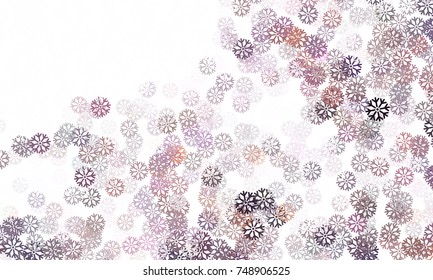 Abstract winter background with snowflakes. Design element for brochure, advertisements, flyer, greetings cards, web and other graphic designer works. Vector clip art.