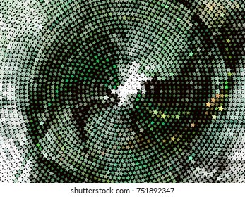 Abstract winter background with snowflakes. Design element for brochure, advertisements, flyer, greetings cards, web and other graphic designer works. Vector clip art.