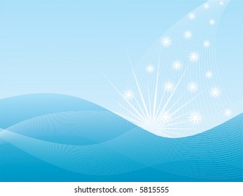Abstract winter background. Vector illustration.