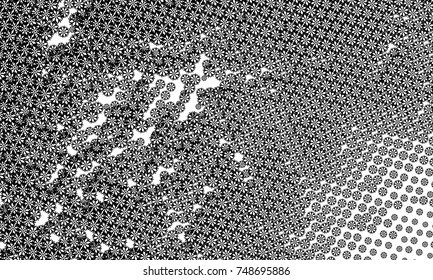 Abstract winter black and white background with snowflakes. Design element for brochure, advertisements, flyer, web and other graphic designer works. Vector clip art.