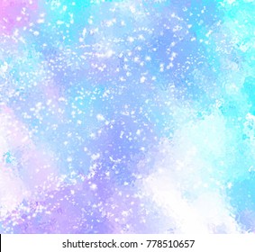 abstract wave watercolor stock