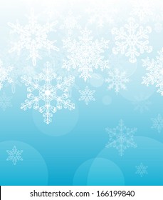 Abstract  winter holidays background. File with transparencies. Only gradient used. 