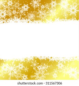 abstract winter holidys background with snowflakes, vector illustration, eps 10 with transparency and gradient mesh