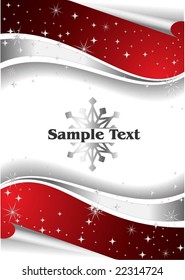 Abstract Winter Illustration