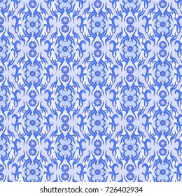 abstract winter ornament, vector illustration