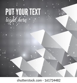 Abstract winter pattern