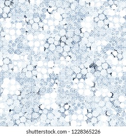Abstract winter pattern. Fireworks on the background of a winter texture.