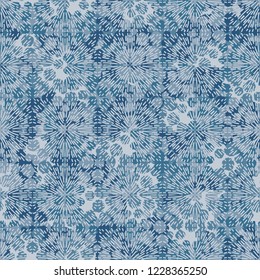 Abstract winter pattern. Fireworks on the background of a winter texture.