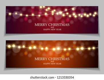 Abstract Winter Snow New Year and Merry Christmas Natural Background. Vector Illustration EPS10